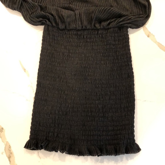 MSSP Max Studio Specialty black LBD bodycon with  butterfly sleeves SZ S - Picture 11 of 12